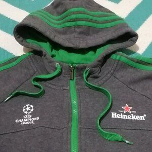 Adidas X UEFA Champions League X Heineken Full Zip Hoodie